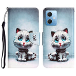 Custodia per telefono in pelle con disegno colorato, For Xiaomi Redmi Note 12 5G Global/Poco X5