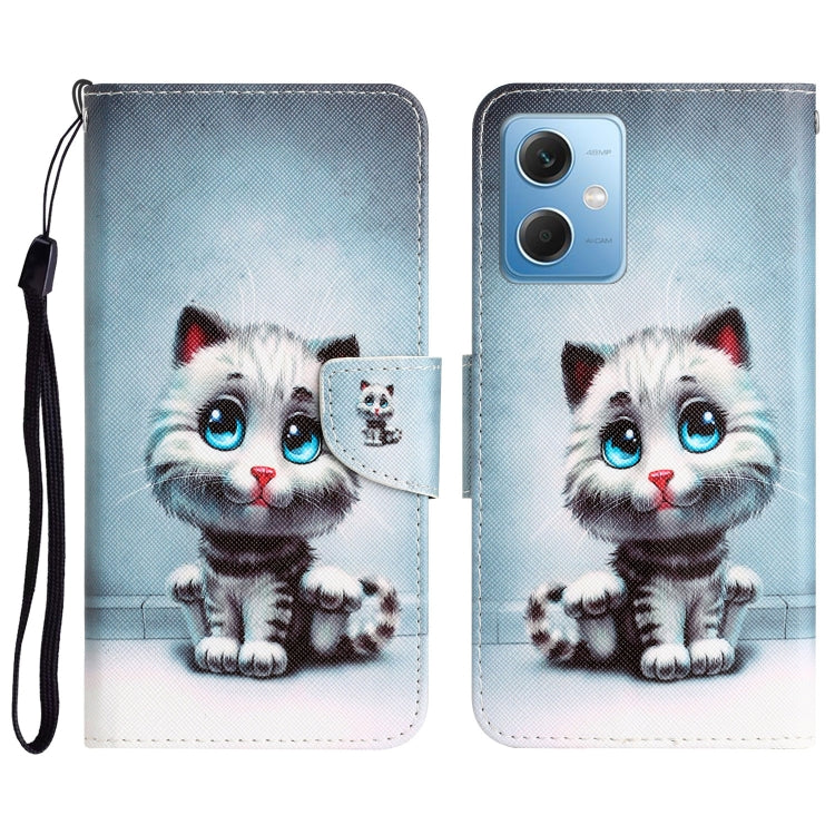 Custodia per telefono in pelle con disegno colorato, For Xiaomi Redmi Note 12 5G Global/Poco X5