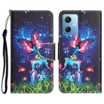 Custodia per telefono in pelle con disegno colorato, For Xiaomi Redmi Note 12 5G Global/Poco X5