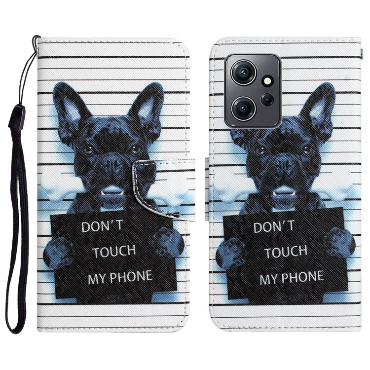 Custodia per telefono in pelle con disegno colorato, For Xiaomi Redmi Note 12 4G Global