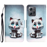 Custodia per telefono in pelle con disegno colorato, For Xiaomi Redmi Note 12 4G Global