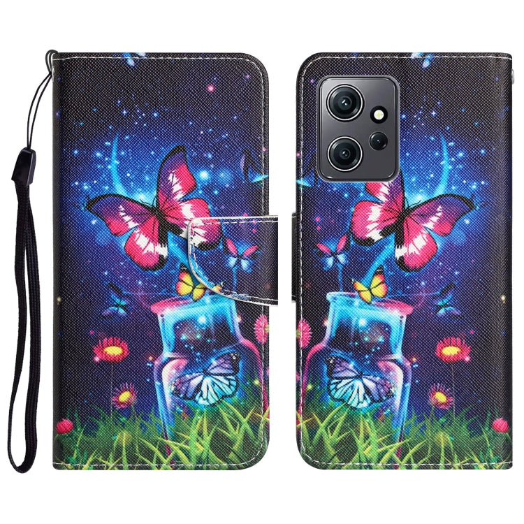 Custodia per telefono in pelle con disegno colorato, For Xiaomi Redmi Note 12 4G Global
