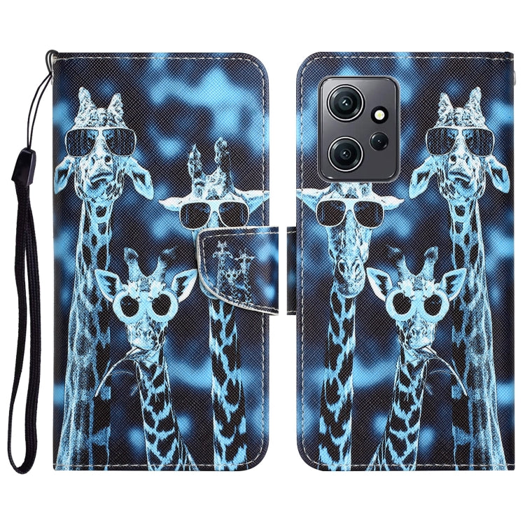 Custodia per telefono in pelle con disegno colorato, For Xiaomi Redmi Note 12 4G Global