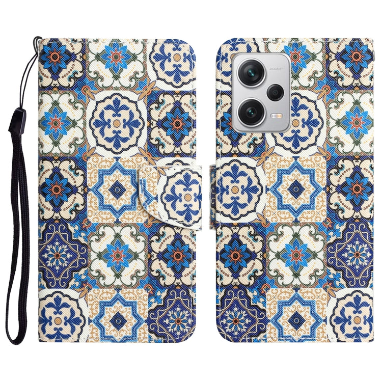 Custodia per telefono in pelle con disegno colorato, For Xiaomi Redmi Note 12 Pro 5G/Poco X5 Pro