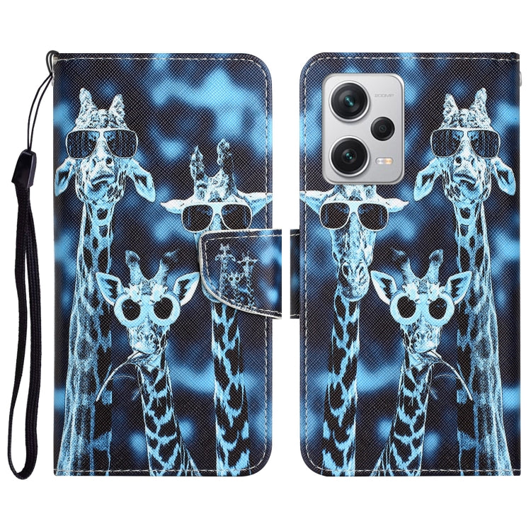 Custodia per telefono in pelle con disegno colorato, For Xiaomi Redmi Note 12 Pro 5G/Poco X5 Pro