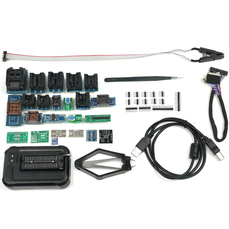 Programmatore T48 con 30 adattatori Flash / EMMC BGA153 / 162 / 169 / 1 00, T48 With 30 Adapter