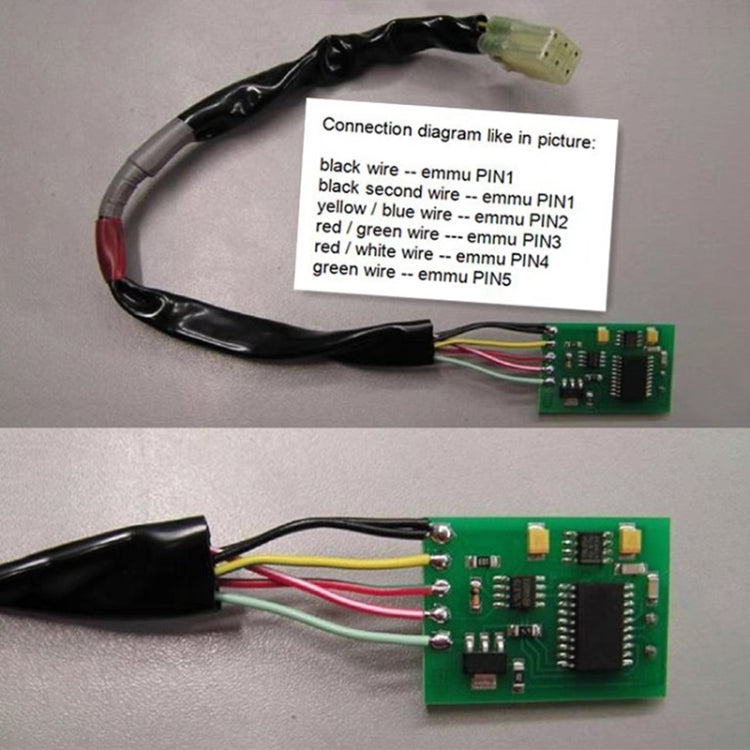 Per Yamaha 2006-2009 SM04 Emulatore sistema Immo per bicicletta/moto Chip completi, Immo System Emulator Full Chips