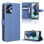 Custodia per telefono in pelle con trama a diamante, For Motorola Moto G13 / G23 4G, For Motorola Moto G53 5G, For Motorola Moto G73 5G, For OPPO Find N2