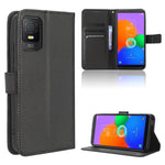 Custodia in pelle con trama a diamante per OPPO Find N2 Flip