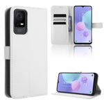 Custodia in pelle con trama a diamante per OPPO Find N2 Flip