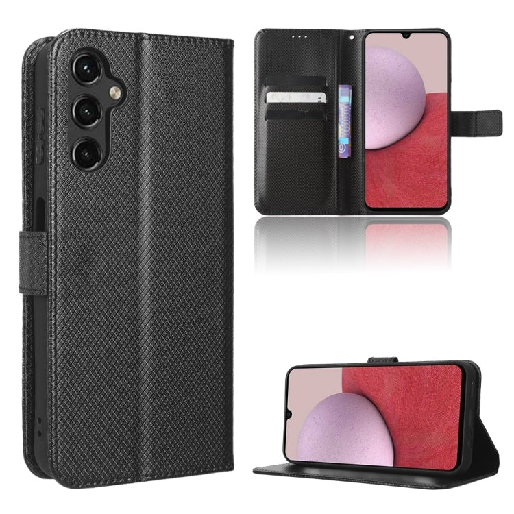 Custodia per telefono in pelle con trama a diamante, For Samsung Galaxy A24 4G, For Samsung Galaxy M13 4G / M23 5G, For Xiaomi 13 Lite / Civi 2 5G, For OnePlus 11R / Ace 2