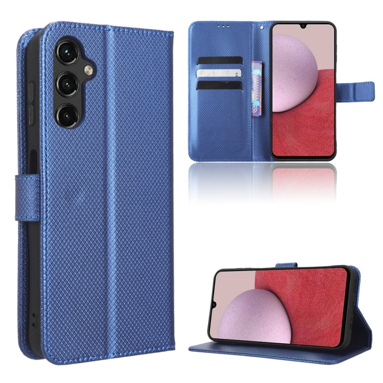 Custodia per telefono in pelle con trama a diamante, For Samsung Galaxy A24 4G, For Samsung Galaxy M13 4G / M23 5G, For Xiaomi 13 Lite / Civi 2 5G, For OnePlus 11R / Ace 2