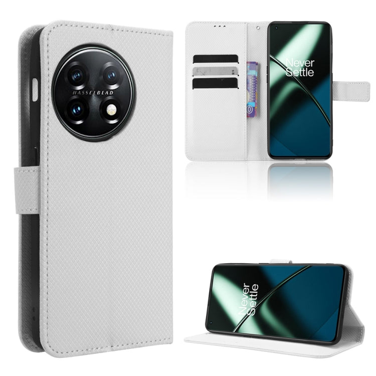 Custodia per telefono in pelle con trama a diamante, For Samsung Galaxy A24 4G, For Samsung Galaxy M13 4G / M23 5G, For Xiaomi 13 Lite / Civi 2 5G, For OnePlus 11R / Ace 2
