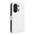Custodia in pelle con trama a diamante per OnePlus Ace 2V