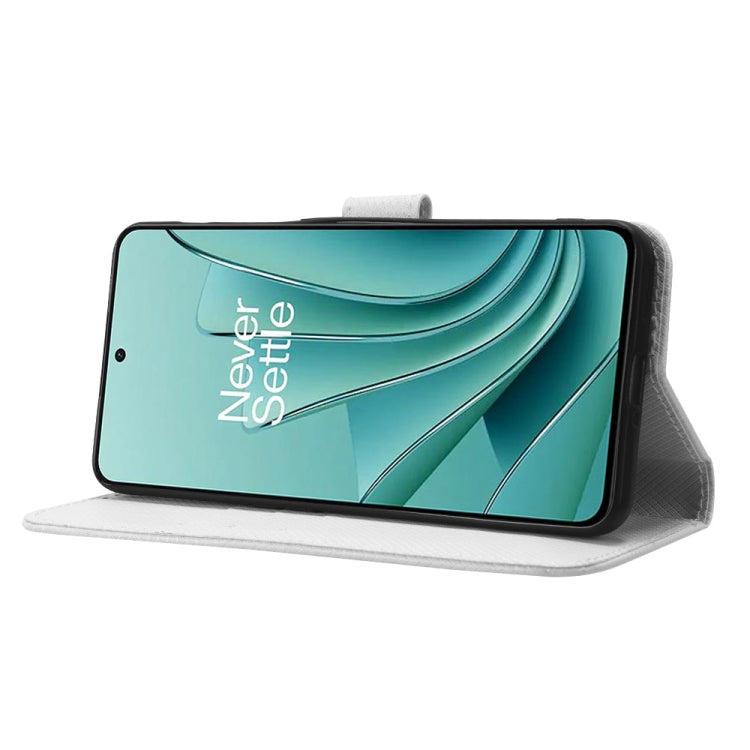 Custodia in pelle con trama a diamante per OnePlus Ace 2V