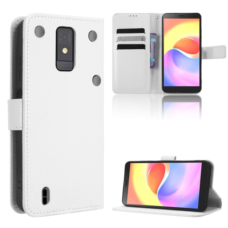 Custodia in pelle con trama a diamante per OnePlus Ace 2V