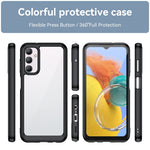 Custodia per telefono in acrilico + TPU serie colorata, For Samsung Galaxy M14 5G