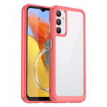 Custodia per telefono in acrilico + TPU serie colorata, For Samsung Galaxy M14 5G