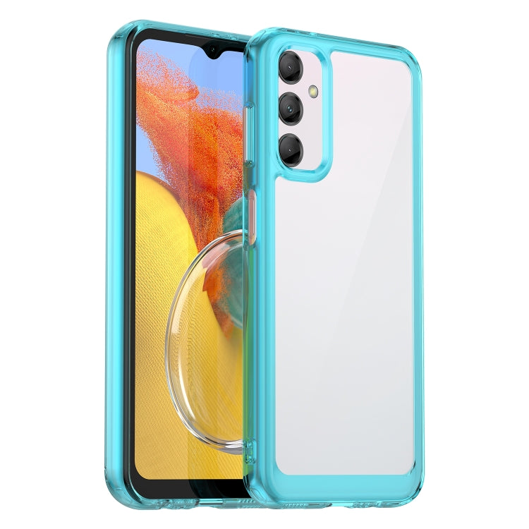 Custodia per telefono in acrilico + TPU serie colorata, For Samsung Galaxy M14 5G