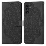 Custodia per cellulare in pelle flip goffrata con mandala, For Samsung Galaxy A24 4G, For Xiaomi Redmi 12C, For Xiaomi Redmi Note 12 4G Global, For Xiaomi Redmi Note 12 5G Global/Poco X5, For Xiaomi Redmi Note 12 Pro 5G/Poco X5 Pro