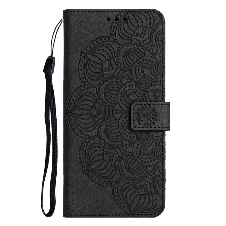 Custodia per cellulare in pelle flip goffrata con mandala, For Samsung Galaxy A24 4G, For Xiaomi Redmi 12C, For Xiaomi Redmi Note 12 4G Global, For Xiaomi Redmi Note 12 5G Global/Poco X5, For Xiaomi Redmi Note 12 Pro 5G/Poco X5 Pro