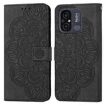 Custodia per cellulare in pelle flip goffrata con mandala, For Samsung Galaxy A24 4G, For Xiaomi Redmi 12C, For Xiaomi Redmi Note 12 4G Global, For Xiaomi Redmi Note 12 5G Global/Poco X5, For Xiaomi Redmi Note 12 Pro 5G/Poco X5 Pro
