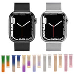 Cinturino metallo con fibbia pieghevole per Apple Watch