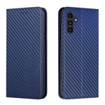 Custodia per telefono in pelle con vibrazione magnetica in fibra di carbonio, For Samsung Galaxy A24 4G, For Xiaomi Redmi 12C, For Xiaomi Redmi Note 12 4G Global, For Xiaomi Redmi Note 12 5G Global/Poco X5
