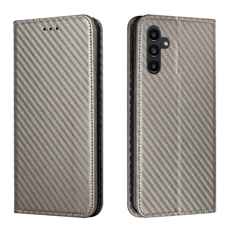 Custodia per telefono in pelle con vibrazione magnetica in fibra di carbonio, For Samsung Galaxy A24 4G, For Xiaomi Redmi 12C, For Xiaomi Redmi Note 12 4G Global, For Xiaomi Redmi Note 12 5G Global/Poco X5