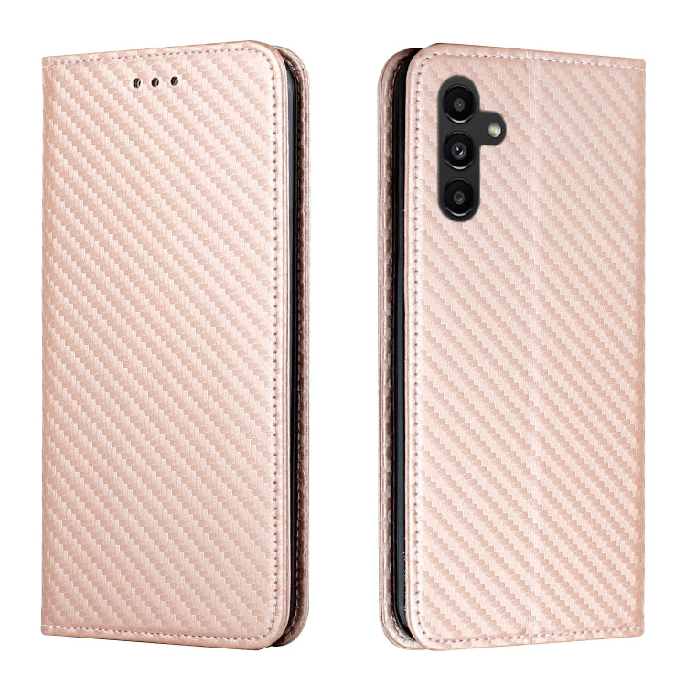 Custodia per telefono in pelle con vibrazione magnetica in fibra di carbonio, For Samsung Galaxy A24 4G, For Xiaomi Redmi 12C, For Xiaomi Redmi Note 12 4G Global, For Xiaomi Redmi Note 12 5G Global/Poco X5