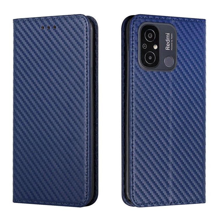 Custodia per telefono in pelle con vibrazione magnetica in fibra di carbonio, For Samsung Galaxy A24 4G, For Xiaomi Redmi 12C, For Xiaomi Redmi Note 12 4G Global, For Xiaomi Redmi Note 12 5G Global/Poco X5