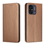 Custodia per telefono in pelle con vibrazione magnetica in fibra di carbonio, For Samsung Galaxy A24 4G, For Xiaomi Redmi 12C, For Xiaomi Redmi Note 12 4G Global, For Xiaomi Redmi Note 12 5G Global/Poco X5