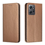 Custodia per telefono in pelle con vibrazione magnetica in fibra di carbonio, For Samsung Galaxy A24 4G, For Xiaomi Redmi 12C, For Xiaomi Redmi Note 12 4G Global, For Xiaomi Redmi Note 12 5G Global/Poco X5
