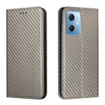 Custodia per telefono in pelle con vibrazione magnetica in fibra di carbonio, For Samsung Galaxy A24 4G, For Xiaomi Redmi 12C, For Xiaomi Redmi Note 12 4G Global, For Xiaomi Redmi Note 12 5G Global/Poco X5