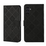 Custodia per cellulare in pelle con motivo goffrato stile etnico, For Samsung Galaxy A24 4G, For Xiaomi Redmi 12C, For Xiaomi Redmi Note 12 4G Global
