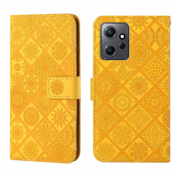 Custodia per cellulare in pelle con motivo goffrato stile etnico, For Samsung Galaxy A24 4G, For Xiaomi Redmi 12C, For Xiaomi Redmi Note 12 4G Global
