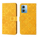 Custodia per cellulare in pelle con motivo goffrato stile etnico, For Xiaomi Redmi Note 12 5G Global/Poco X5, For Xiaomi Redmi Note 12 Pro 5G/Poco X5 Pro