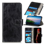 Custodia per cellulare in pelle a vibrazione orizzontale con struttura retrò Crazy Horse, For Samsung Galaxy M14