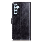 Custodia per cellulare in pelle a vibrazione orizzontale con struttura retrò Crazy Horse, For Samsung Galaxy M14