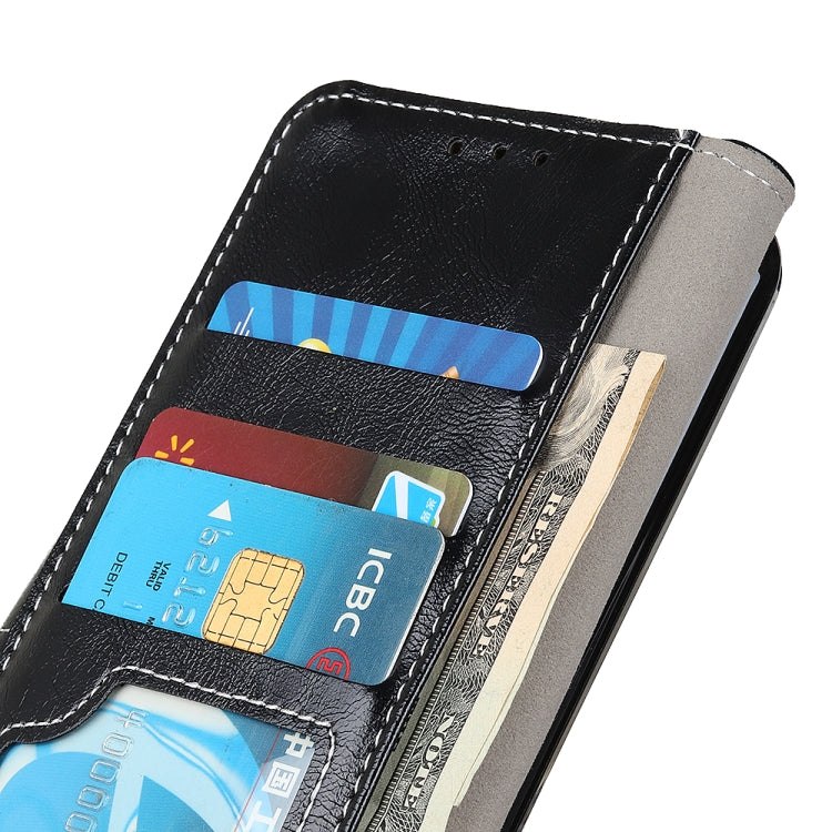 Custodia per cellulare in pelle a vibrazione orizzontale con struttura retrò Crazy Horse, For Samsung Galaxy M14