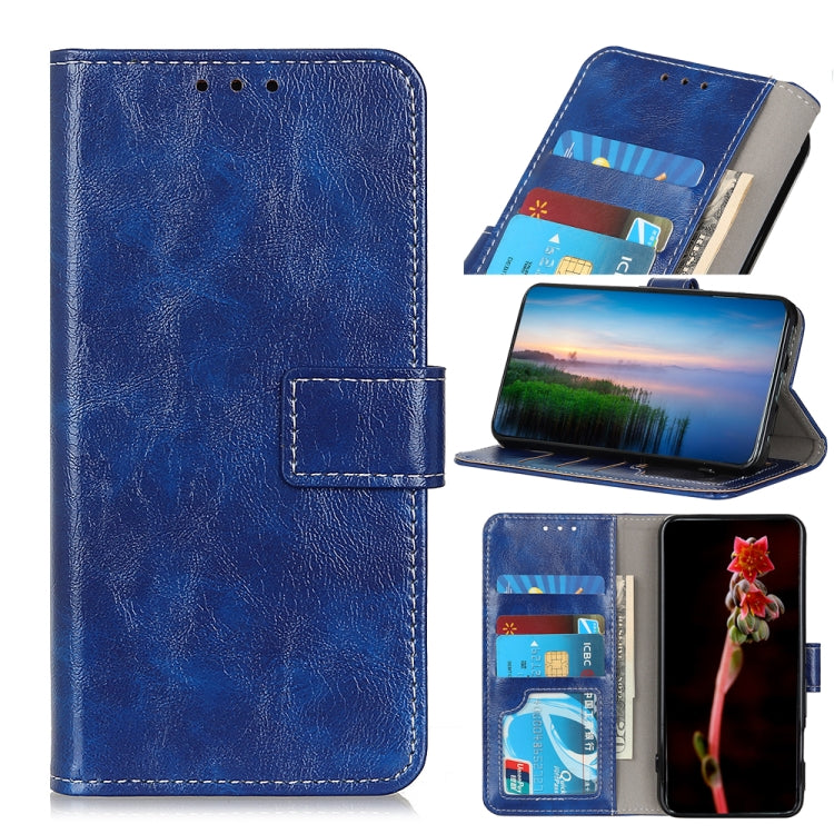 Custodia per cellulare in pelle a vibrazione orizzontale con struttura retrò Crazy Horse, For Samsung Galaxy M14