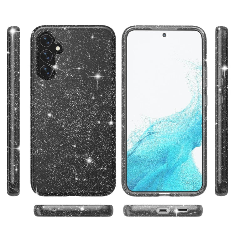 Custodia per telefono in polvere glitter Terminator antiurto, For Samsung Galaxy A34 5G