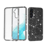Custodia per telefono in polvere glitter Terminator antiurto, For Samsung Galaxy A34 5G