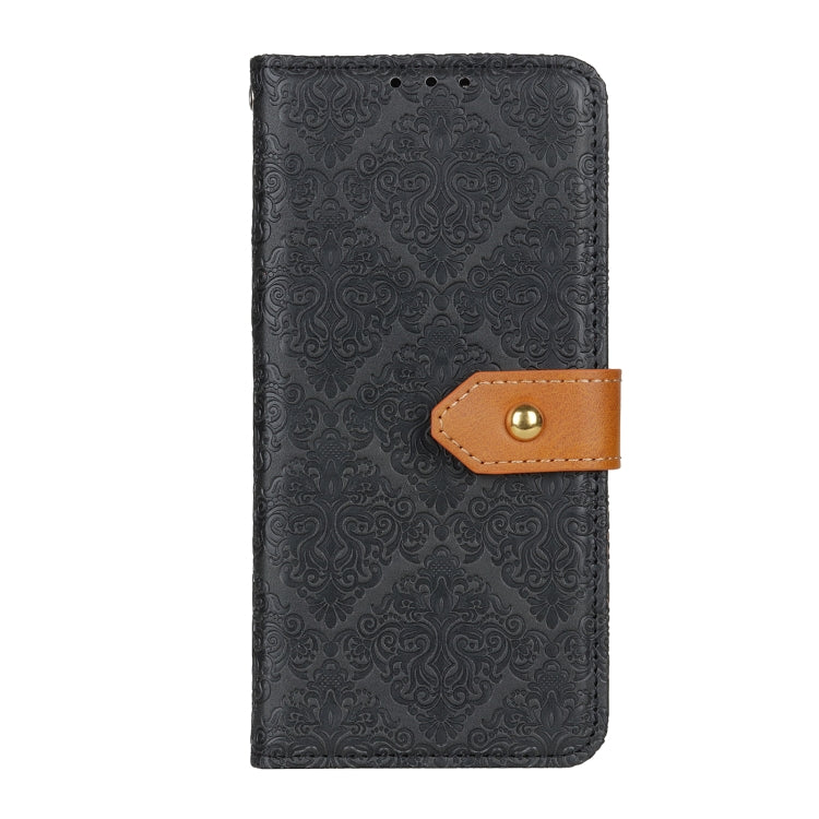 Custodia per telefono in pelle goffrata floreale europea, For Samsung Galaxy M14