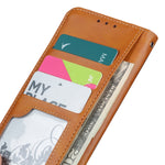 Custodia per telefono in pelle goffrata floreale europea, For Samsung Galaxy M14