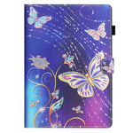 Custodia per tablet in pelle intelligente con cuciture colorate, For Samsung Galaxy Tab A 10.1 2019 T510/T515, For Huawei MatePad T10 / T10s / Enjoy Tablet 2