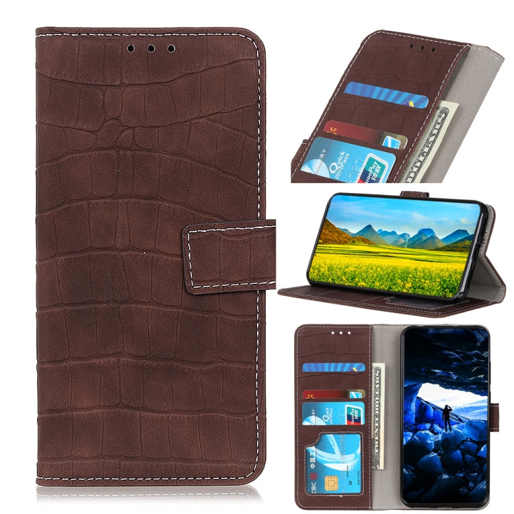 Custodia per telefono in pelle a vibrazione orizzontale con struttura in coccodrillo magnetica, For Samsung Galaxy M14