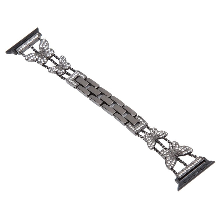 Cinturino metallo con diamanti per Apple Watch 41mm