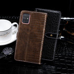 Custodia portafoglio in pelle con slot carte e supporto