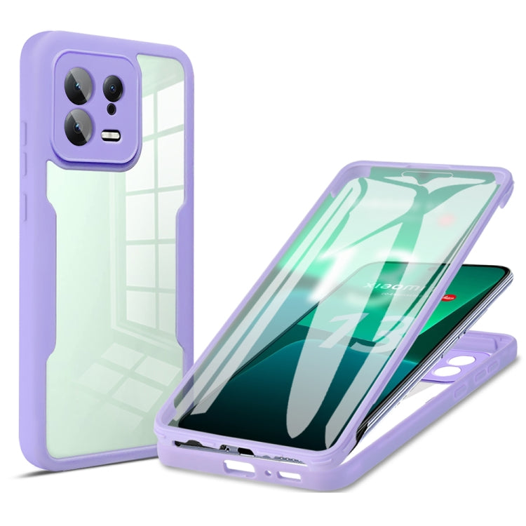 Custodia per telefono con copertura completa in acrilico + TPU a 360 gradi, For Xiaomi 13, For Xiaomi 13 Pro, For Xiaomi Redmi A1, For Xiaomi Redmi A1+